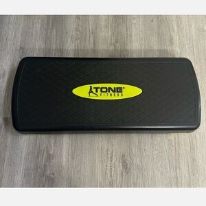 Tone Fitness Black and Yellow Aerobic Stepper